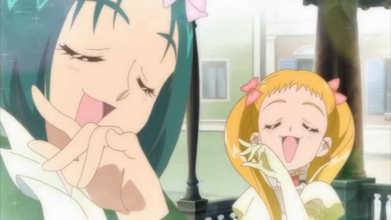anime laugh Rich girl