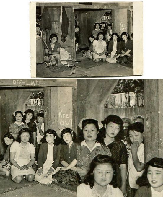 of war Asian girl prisoners