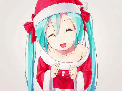 christmas gif merry Anime