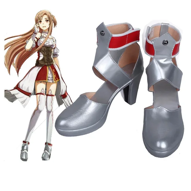 high boots Anime heel