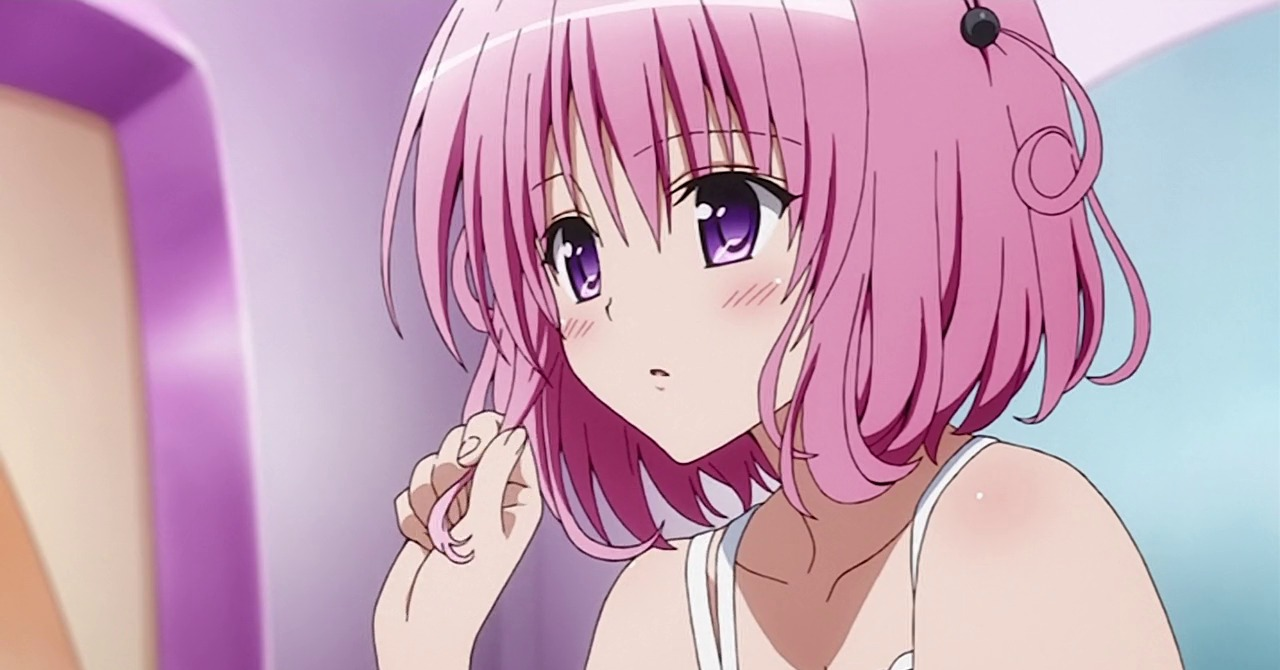 anime character hair Pink
