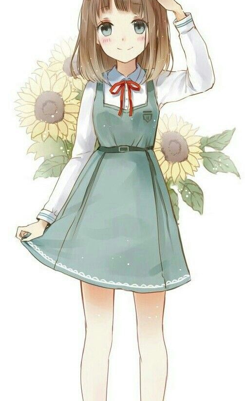 dress in a Anime girl