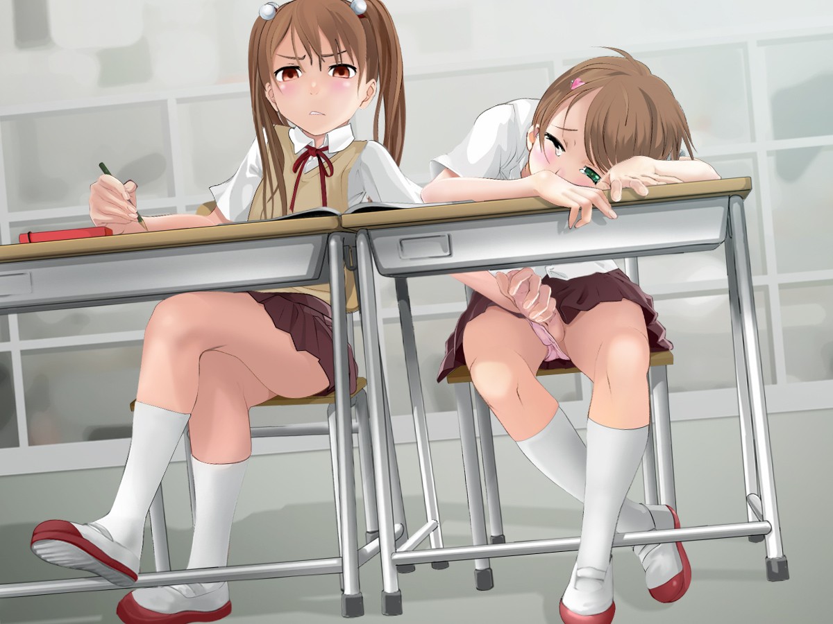 teacher anime Upskirt