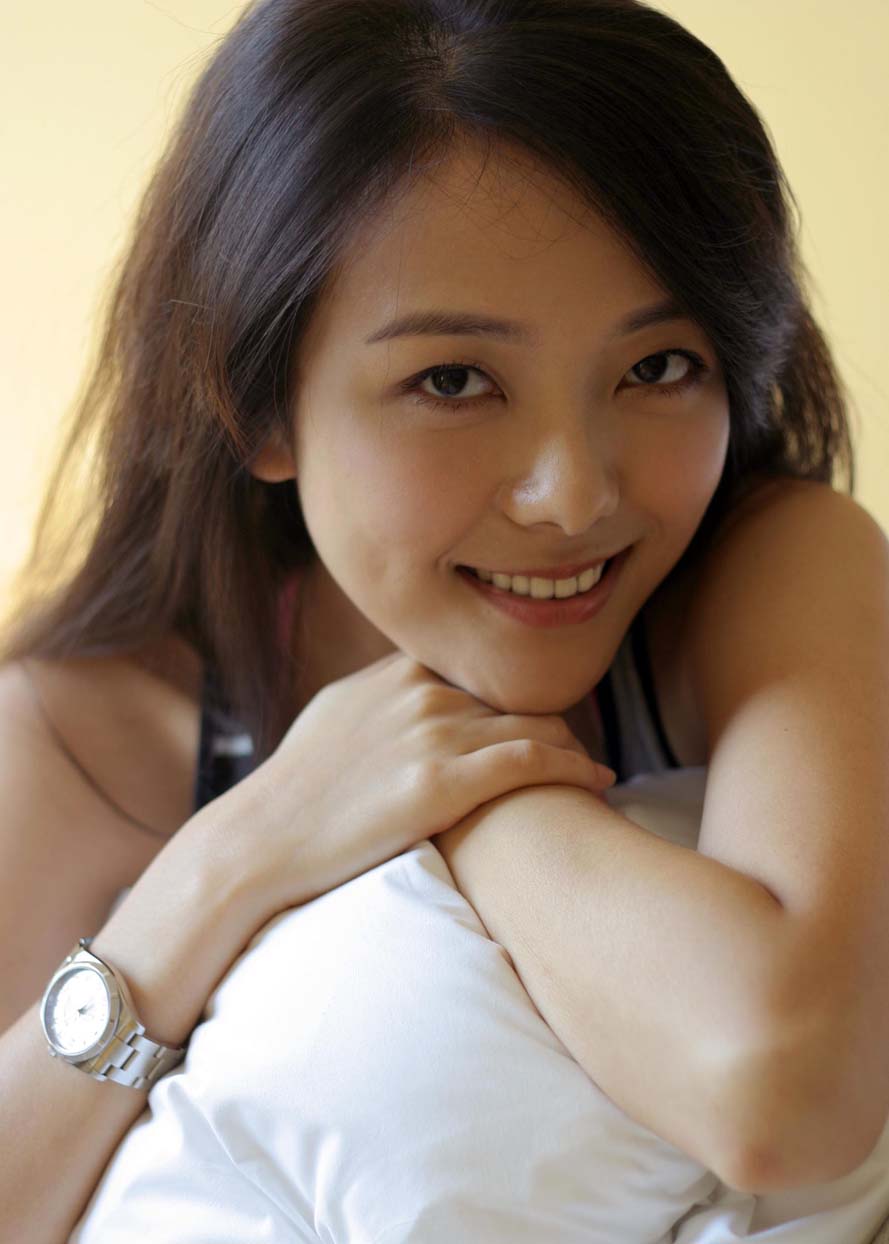 the Asian female in