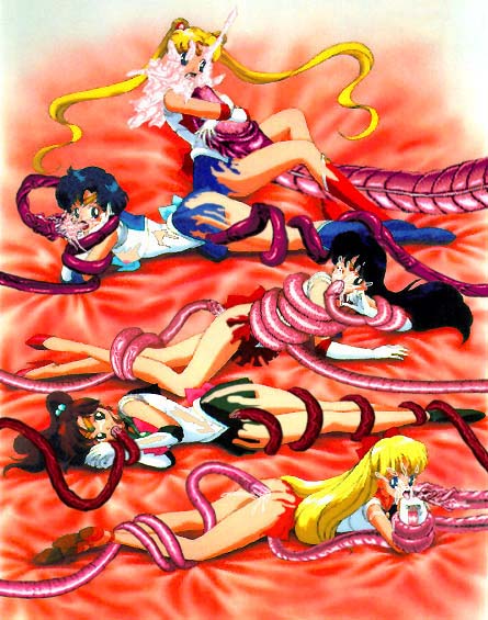 mars hentai Sailor tentacle