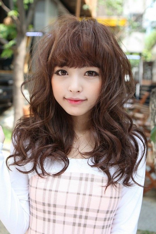 long Secretary hair cute asian