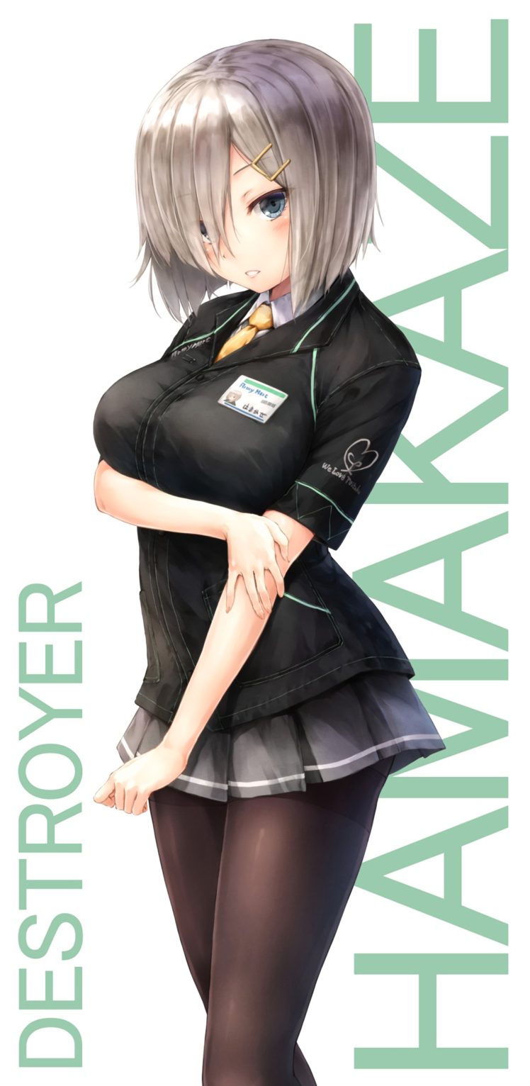Anime girl in mini skirt