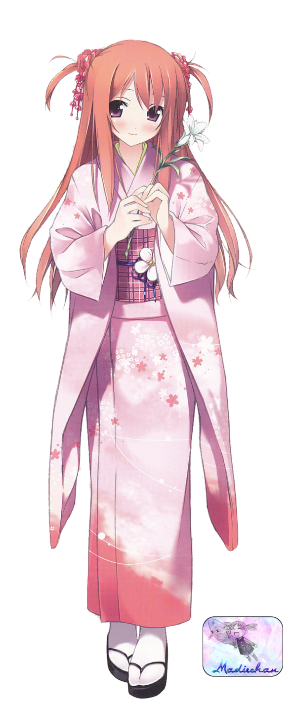 girl kimono Anime in