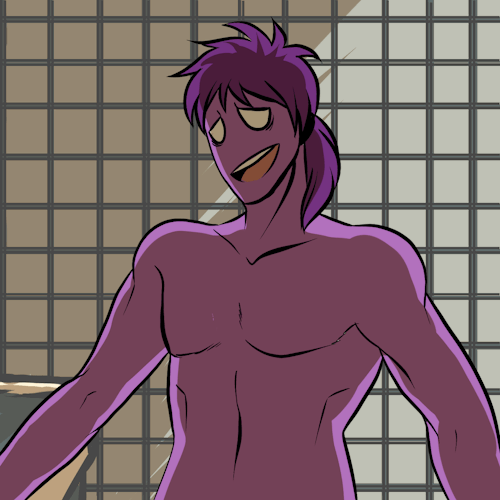 purple anime Fnaf guy
