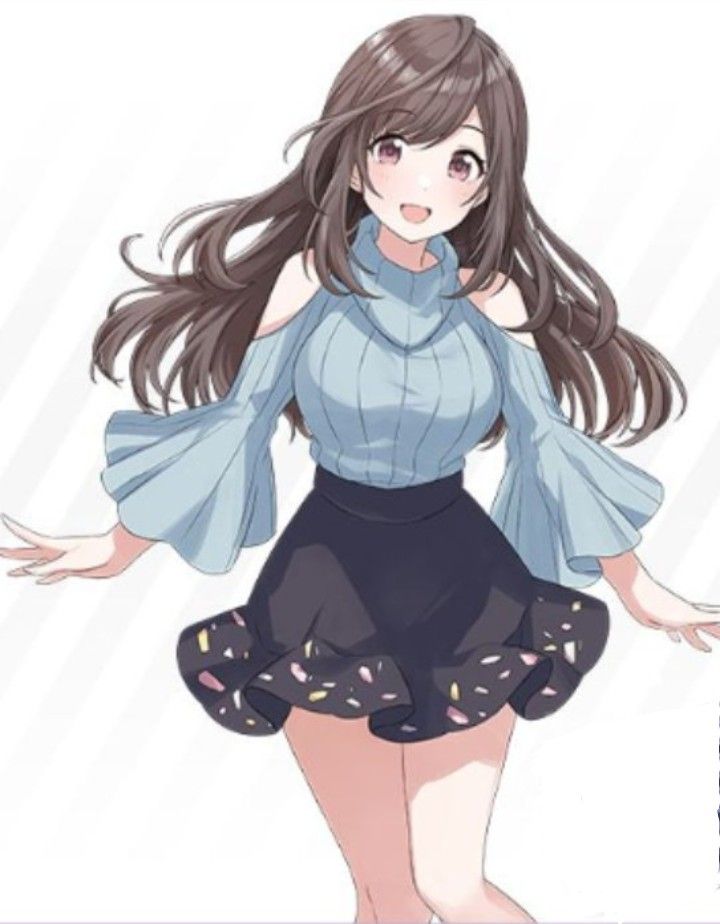 dress in a Anime girl