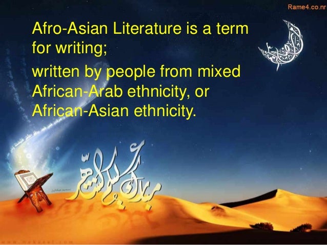 asian asian literarure writer Afro