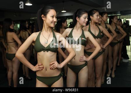 Chinese students bikini