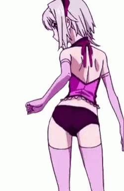Anime girl dance gif