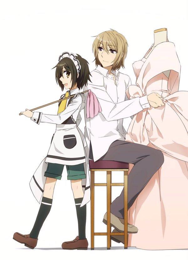 guy maid outfit in Anime
