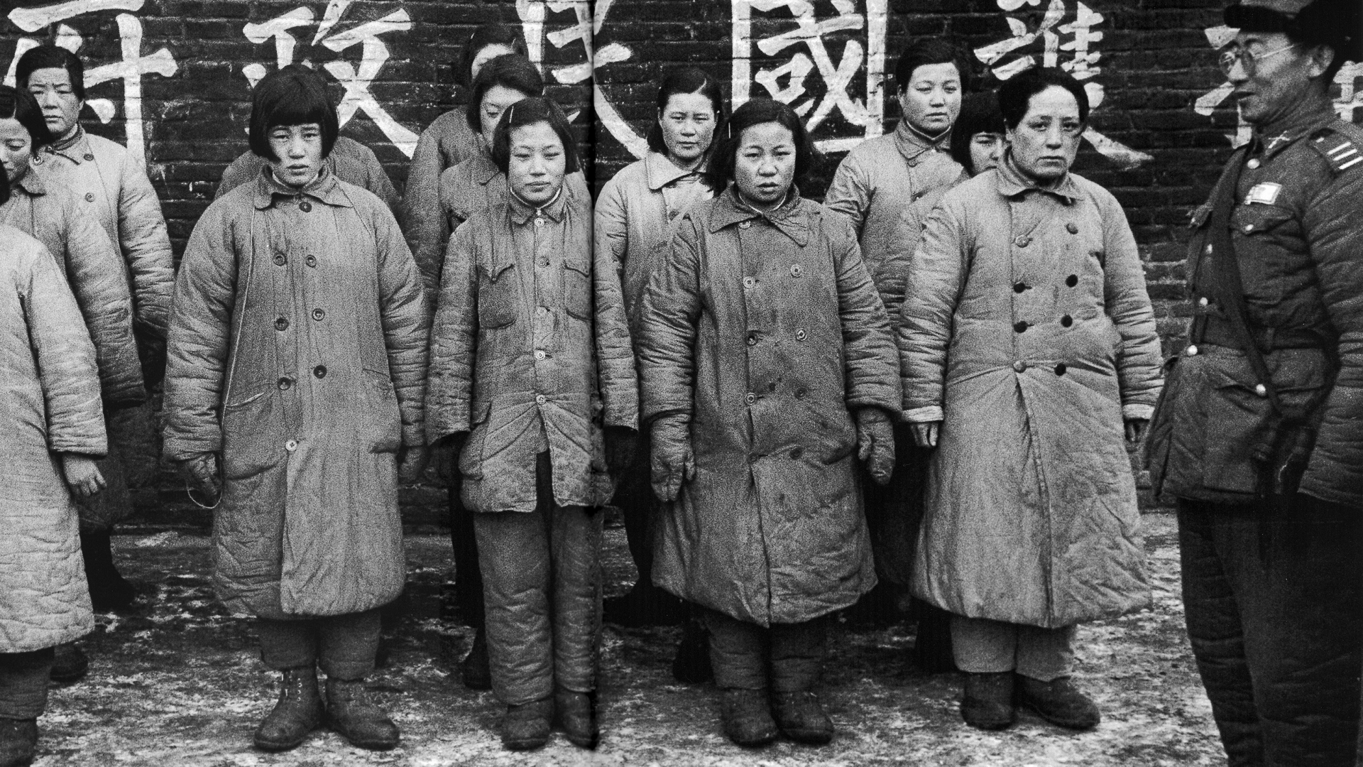 of war Asian girl prisoners