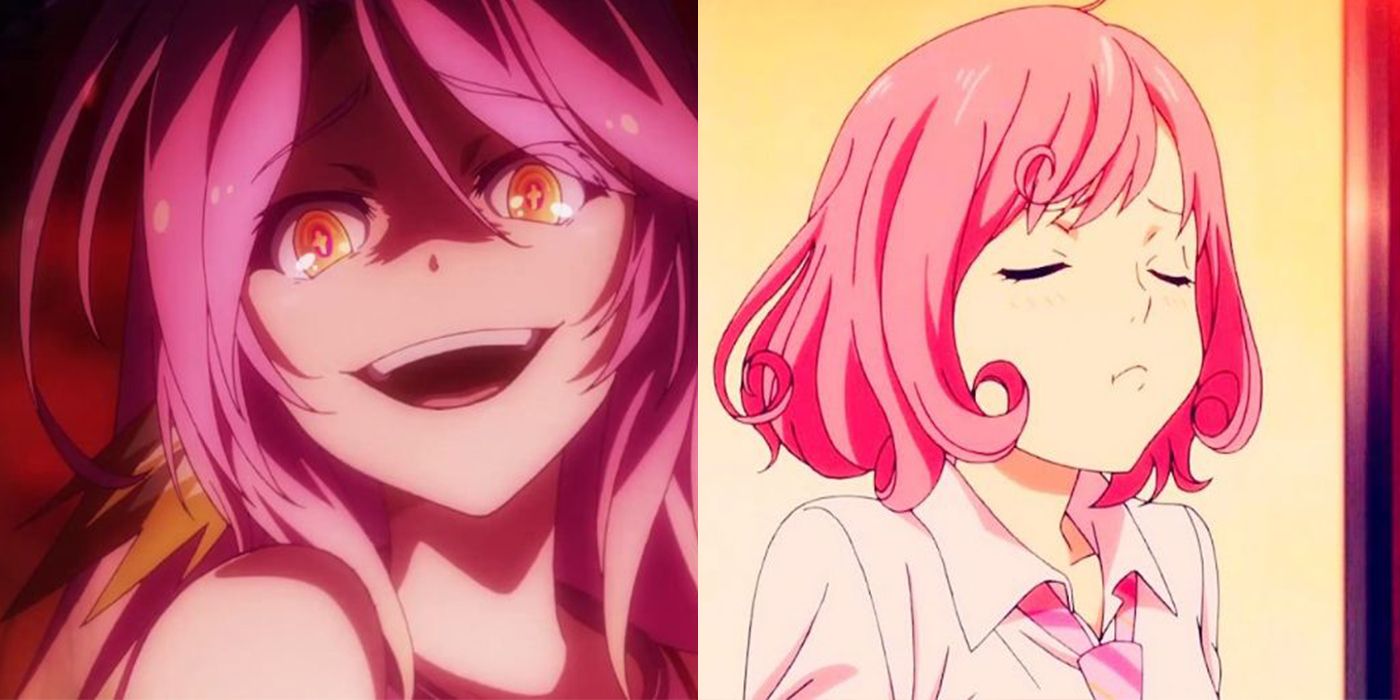 haired anime characters Pink