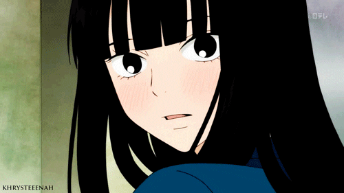 gif giggle Anime girl