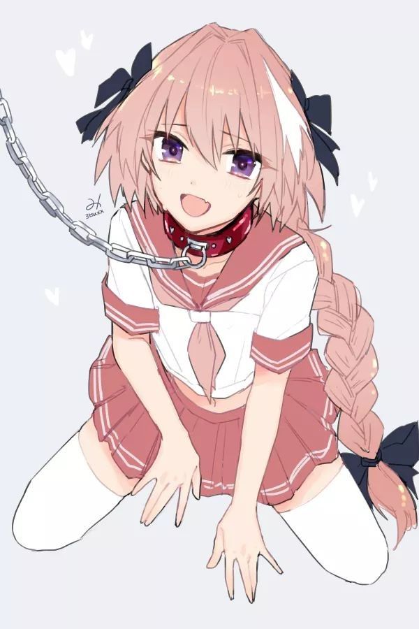 Cute trap anime