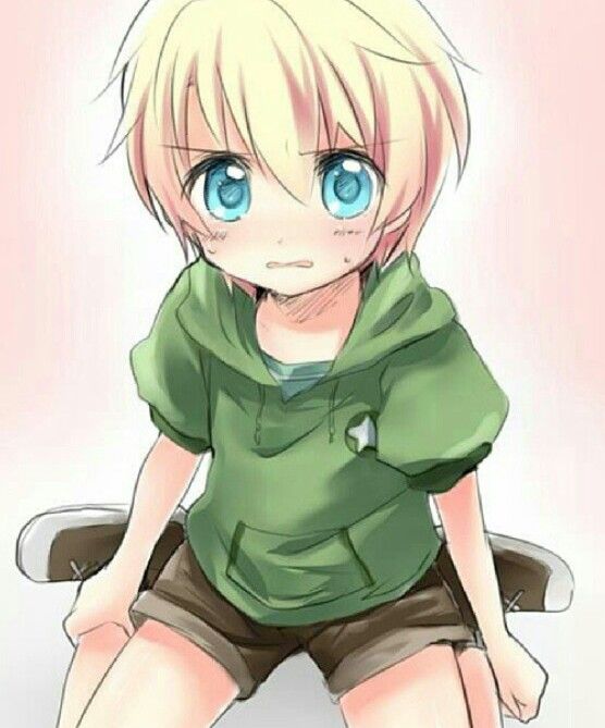 young boy Cute anime