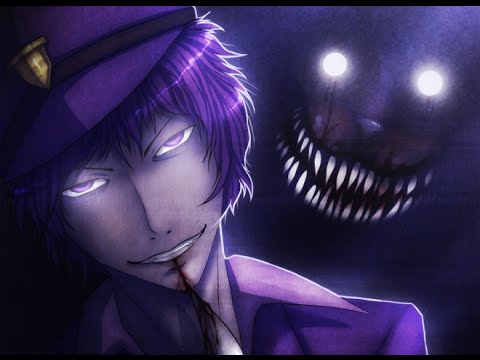 purple anime Fnaf guy
