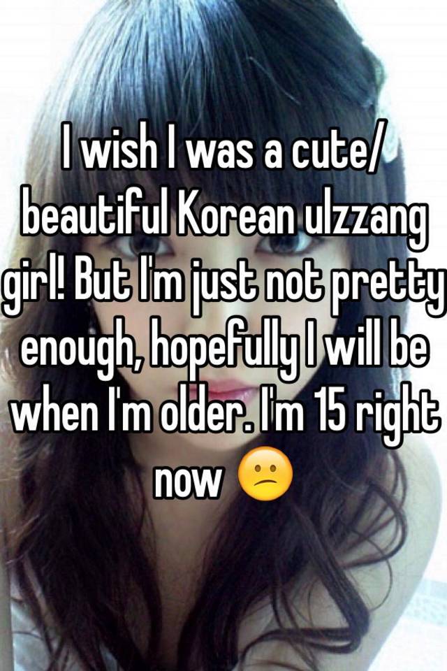not korean I cute in