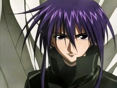 characters Purple hair anime