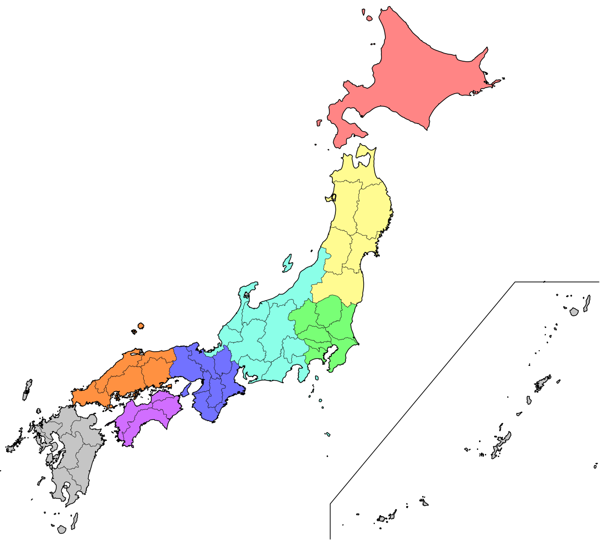 japan in Region is