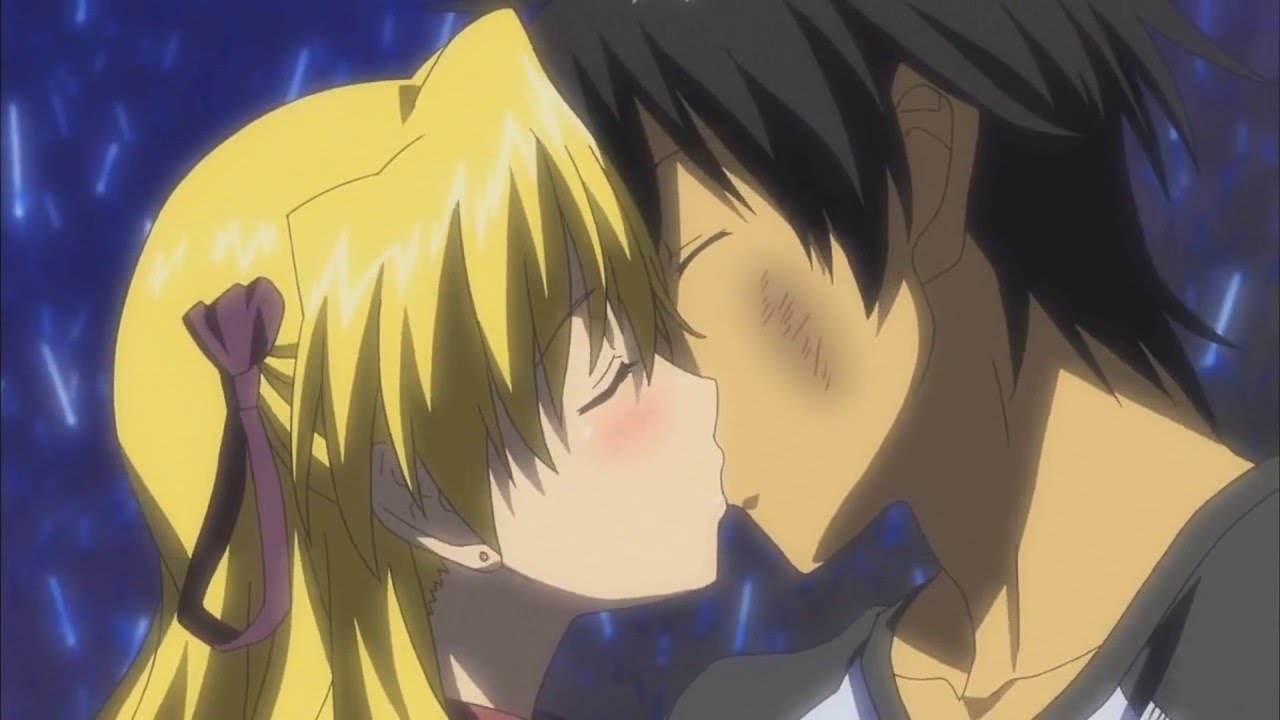 scenes Anime kiss love