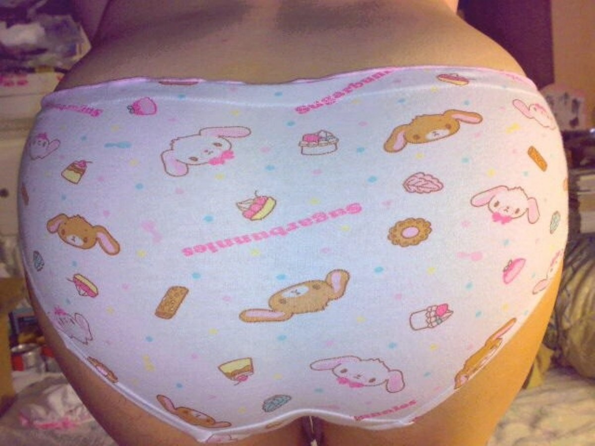 virgin Butt panties asian