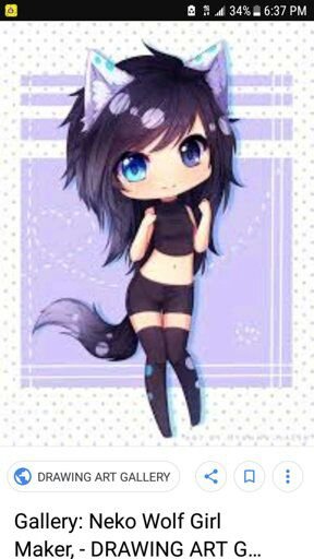 wolf girl maker Anime