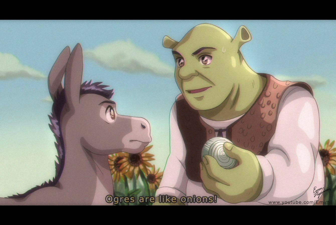 shrek an anime Is