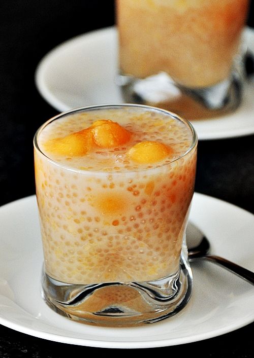 recipes pudding Asian tapioca