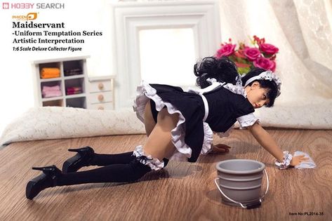 maid Curvy sissy asian