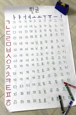 about languages All korean