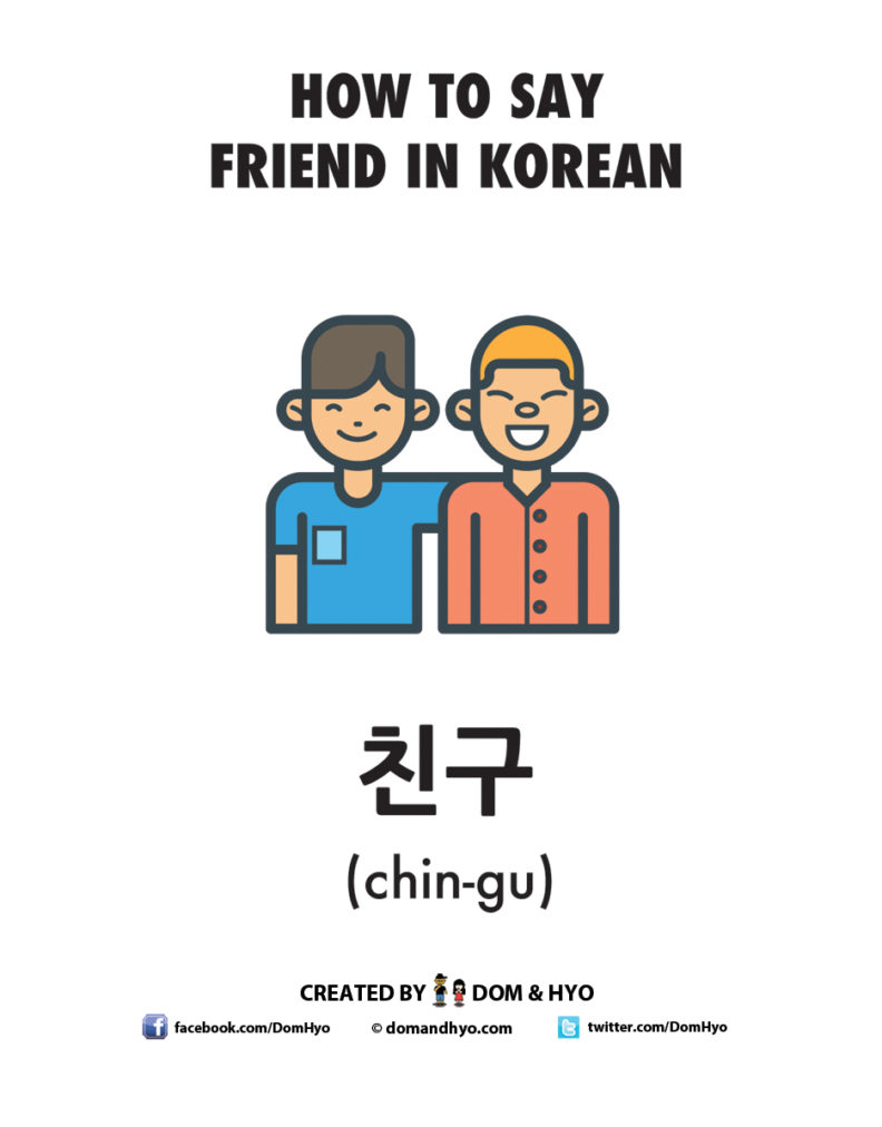 friend in are my korean You