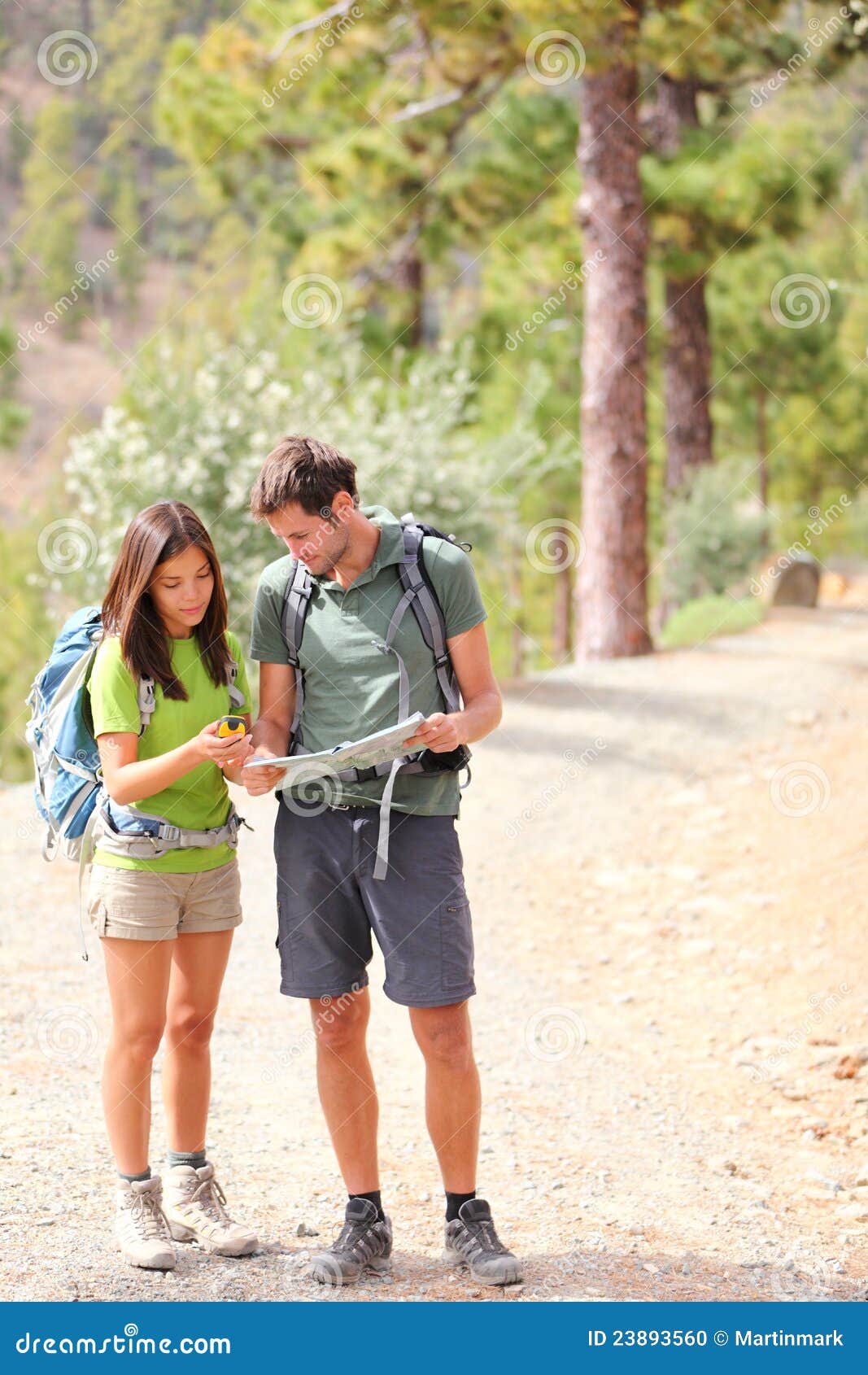 Woman asian couple outdoor