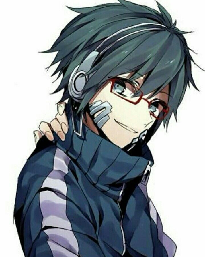 with glasses boy Anime