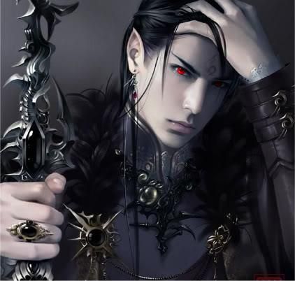 dark elf male Anime