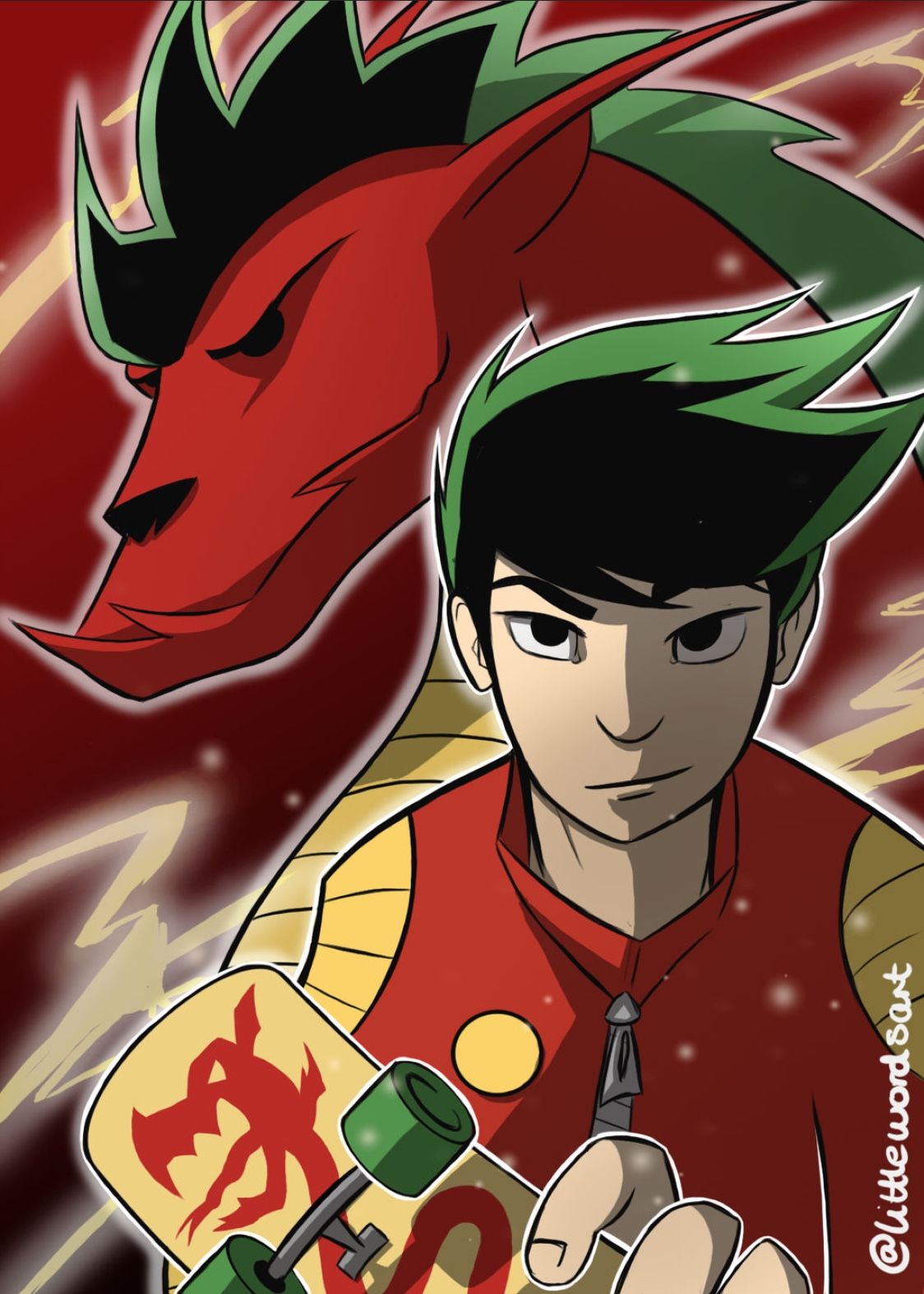 dragon hentai manga American jake long