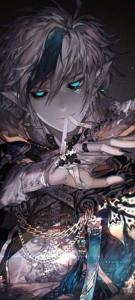 dark elf male Anime