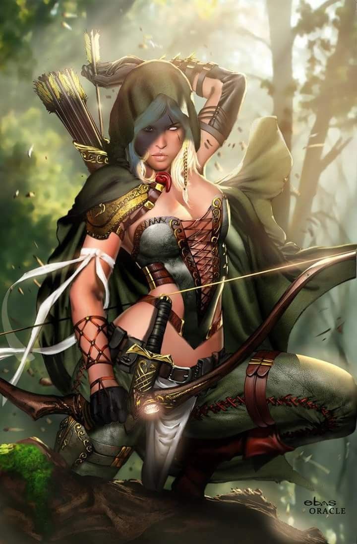 barbarian Anime female