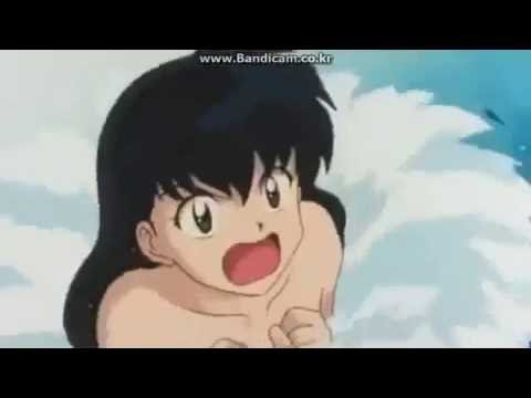 skinny dipping girl Anime