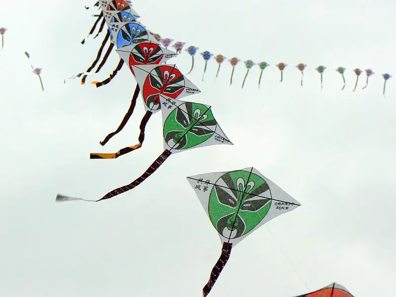 flying facts kite Asian