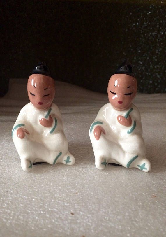 Asian r w figurines