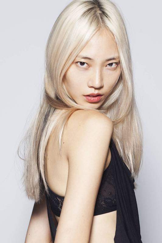 asian women Blonde