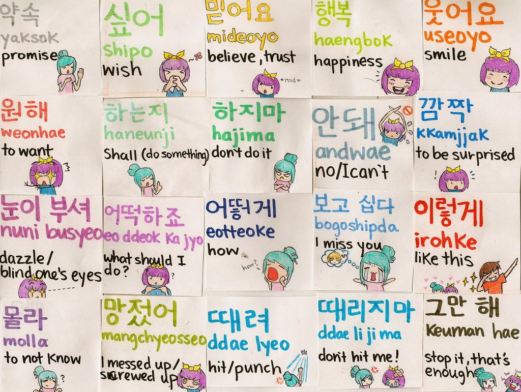 korean say do can in this you How to