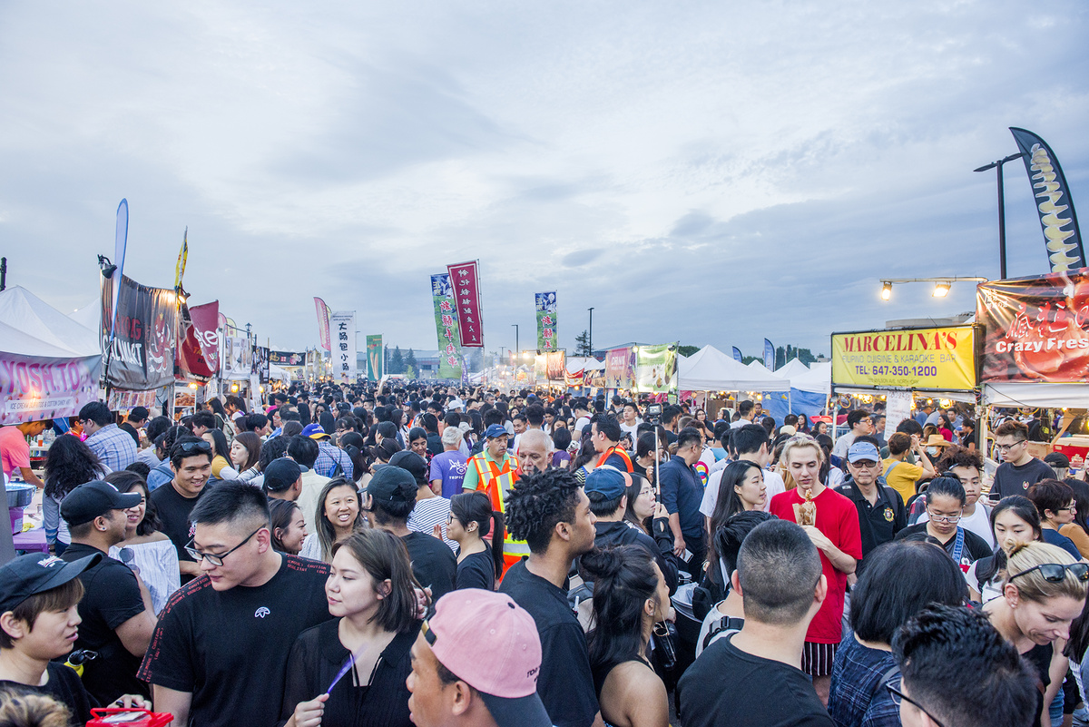 Asian night market calgary