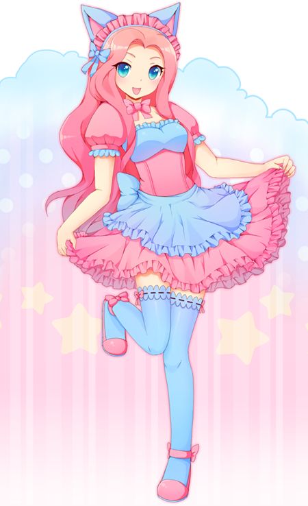 anime Cotton girl candy