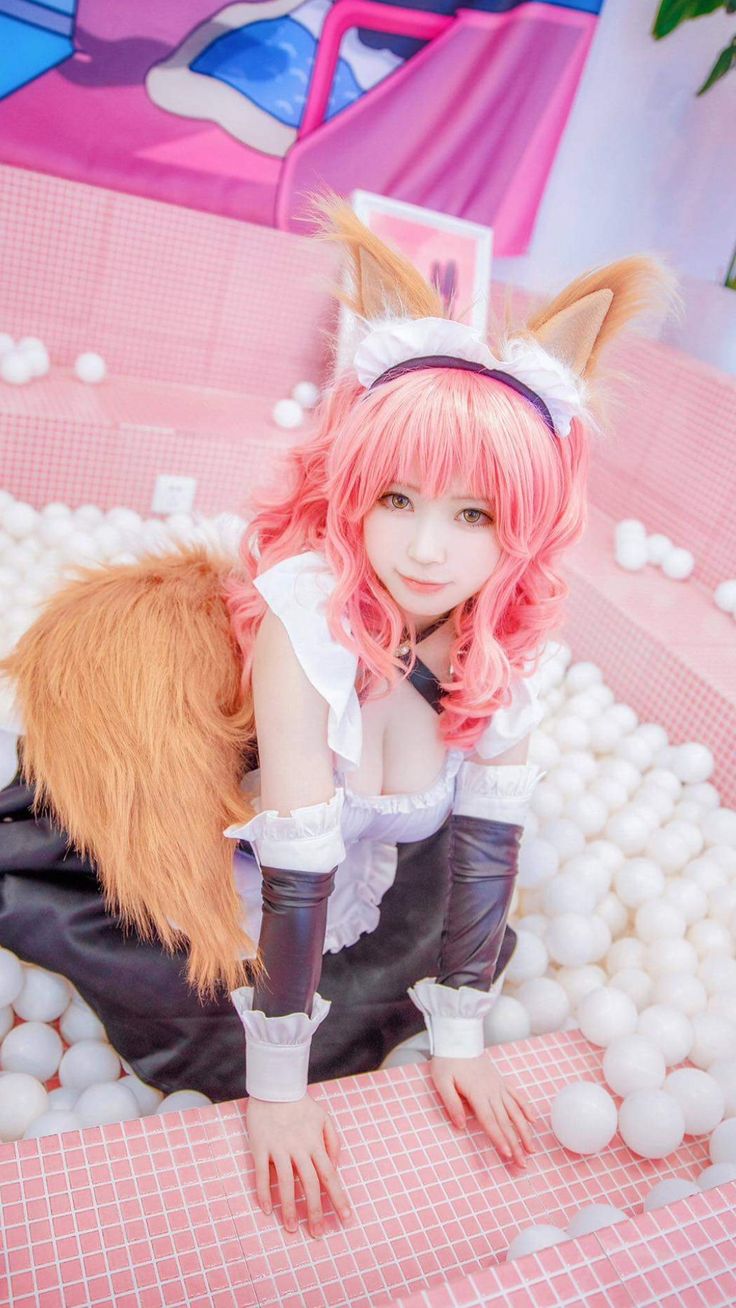 cosplay Cute anime girl