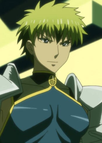 armor in Anime guy